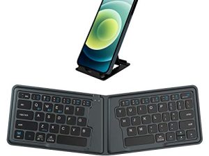Samsers Clavier Bluetooth multi-appareils portable rechargeable sans