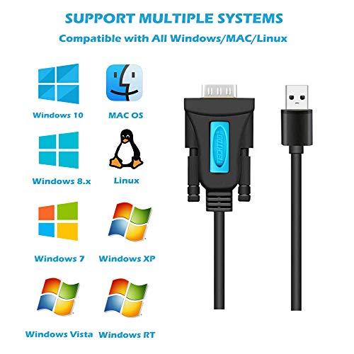 TECHTOO Câble série USB 2.0 vers RS232 – Image 2
