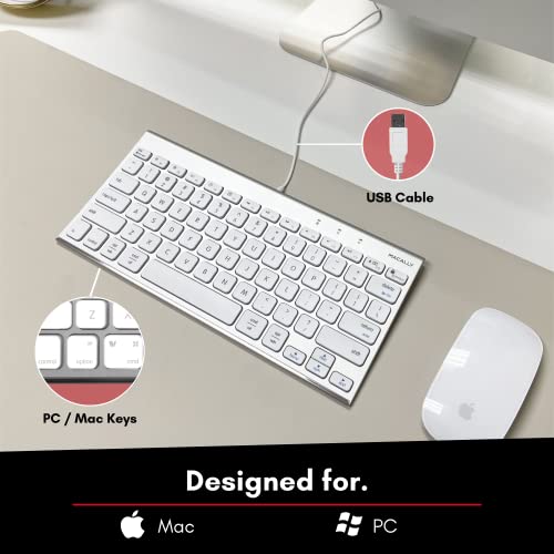 Macally Clavier filaire USB pour Mac et – Image 2