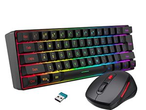 Combo clavier et souris de jeu sans