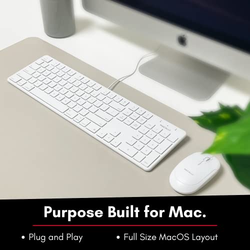 Clavier filaire USB Macally Slim pour Mac – Image 2