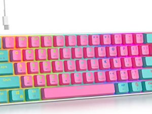 Fogruaden Clavier de jeu mécanique sans fil