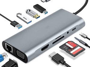 Adaptateur multiport USB C Hub 11 en