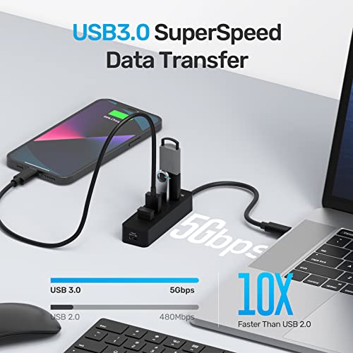 Unitek Hub USB 3.0 Type-C à 4 – Image 2