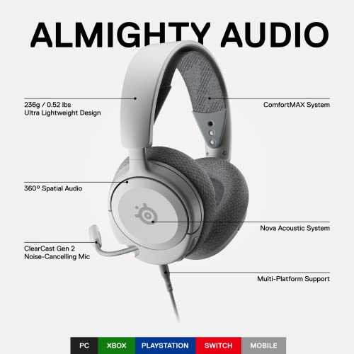 NOUVEAU Casque de jeu multi-système SteelSeries Arctis-2