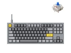 Keychron Q3 QMK/VIA Clavier mécanique filaire personnalisé