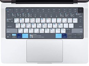 macOS Shortcuts Keyboard Cover pour MacBook Pro