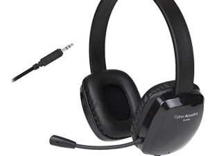 Casque stéréo avec microphone antibruit unidirectionnel -