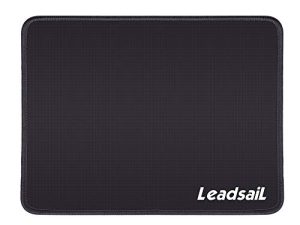 Tapis de souris LeadsaiL avec bord cousu