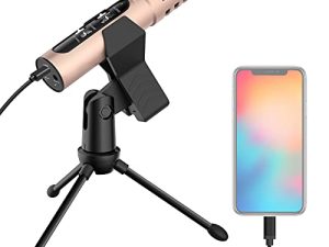 Lesyafel Microphone d'enregistrement pour iPhone