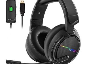 Jeecoo Casque de jeu USB Pro pour