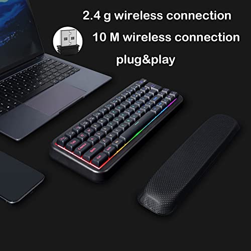 Clavier de jeu sans fil 60 %, – Image 2