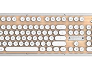 Azio Retro Classic Bluetooth (Érable) - Clavier