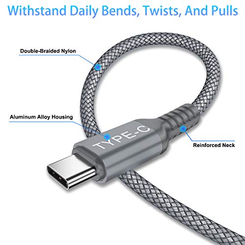 Elebase Lot de 2 câbles USB C – Image 2