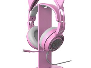 Support de casque de jeu SOMIC rose