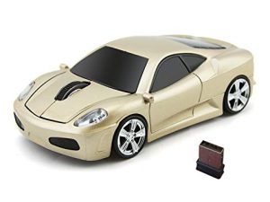 Jinfili voiture souris sans fil ordinateur bureau
