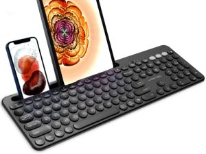 Clavier Bluetooth multi-appareils sans fil Vortec pour