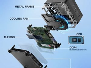 Mini PC GEEKOM Mini IT8 avec étui