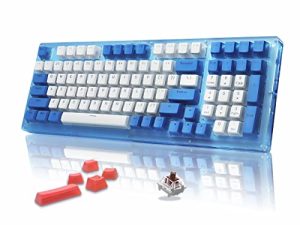 Clavier mécanique Womier K98 - Clavier bleu