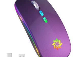 Souris sans fil LED Slim Silent Mouse