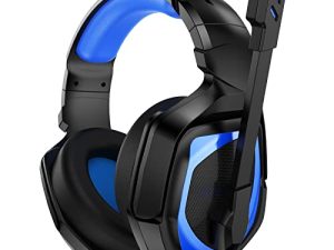 Emonoo Casque de jeu pour PS4 PS5