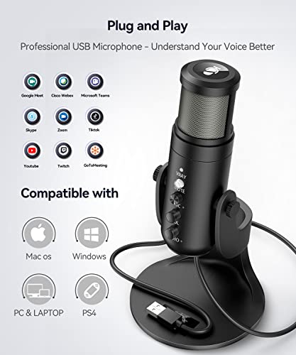 microphone à condensateur USB professionnel