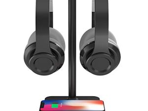 Support de casque double RVB avec chargeur