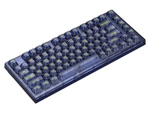 YUNZII X75 Clavier mécanique 82 touches remplaçable