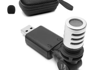 Movo MA5U Microphone USB omnidirectionnel pour ordinateur