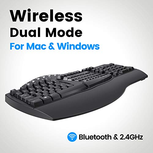 Perixx Periboard-612 Clavier divisé ergonomique sans fil-2