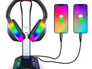 BABITOO Support de casque RGB pour casque
