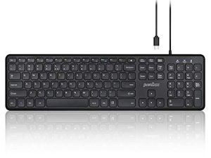 Perixx PERIBOARD-210C Clavier filaire USB C pleine