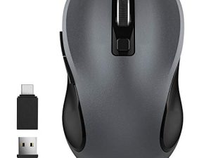WisFox 2.4G Souris sans fil pour ordinateur