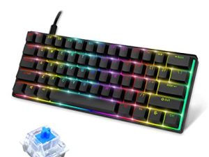 VIMUKUN Clavier de jeu mécanique 60 %