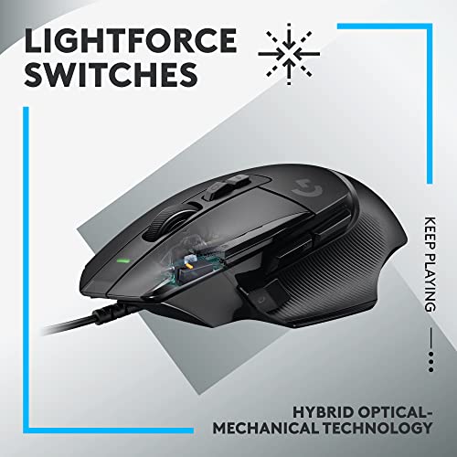 Souris gaming filaire Logitech G502 X --2