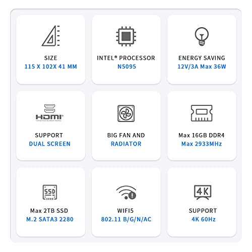 Processeur Beelink Mini S Intel 11e génération-2
