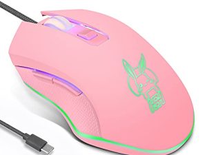 Huifen Souris de jeu filaire USB C