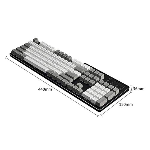 AK35I Clavier de jeu mécanique filaire pleine-2