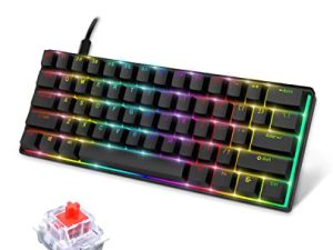 VIMUKUN 60% Clavier de jeu mécanique