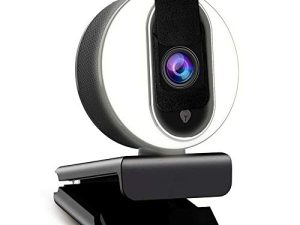 NexiGo N680E Webcam 1080P avec anneau lumineux