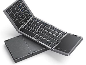 Seenda Clavier Bluetooth Pliable avec Pavé Tactile