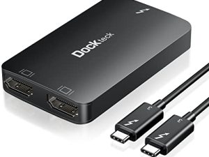 Adaptateur Thunderbolt 3 vers double 4K 60