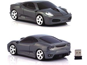 Jinfili Voiture Souris Sans Fil Ergonomique Souris