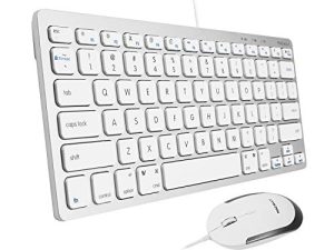 Macally Clavier et souris filaires USB pour