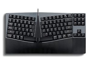 Perixx PERIBOARD-335BR Clavier filaire compact mécanique ergonomique
