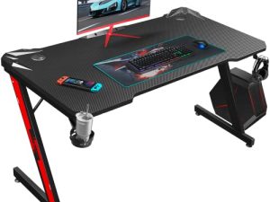 Homall Bureau de jeu 44" Bureau d'ordinateur