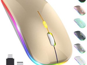 【Mise à niveau】 Souris sans fil LED