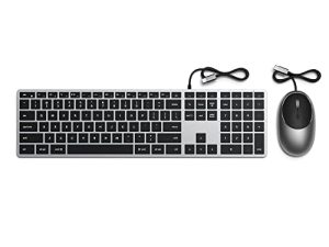Clavier filaire rétroéclairé Satechi Slim W3 avec