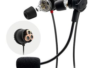 ADV. NSMO 3D 3-Driver Gaming Earbuds Headset