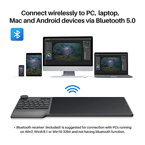 HUION Inspiroy Keydial KD200 Tablette de dessin – Image 2